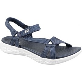 Sandály Skechers On The Go 600 W 15316-NVY námořnická modř modrý