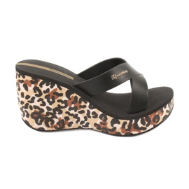 Dámské pantofle Ipanema 82856 hnědý černý