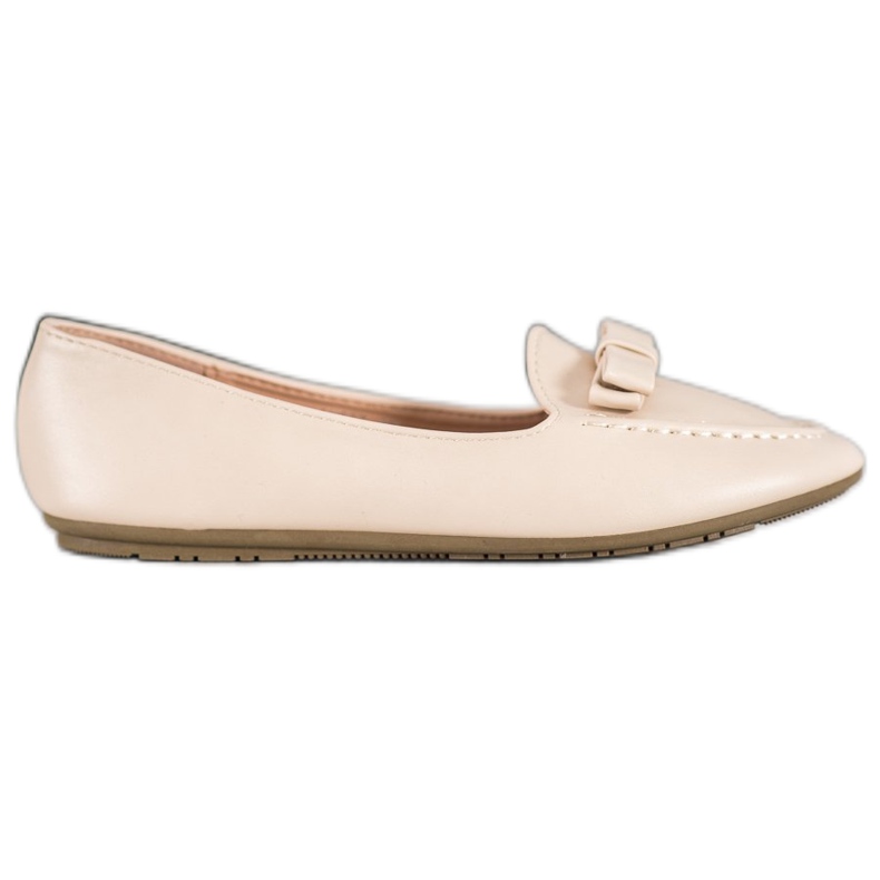 SHELOVET Béžoví pánové s eko kůží béžový