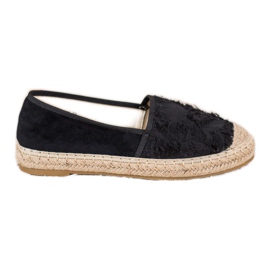 Seastar Semišové espadrilky černý