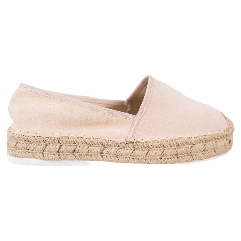 Seastar Béžové semišové espadrilky béžový