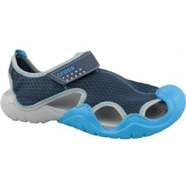 Sandály Crocs Swiftwater U 15041-49T námořnická modř modrý