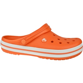 Boty Crocs Crocband 11016-846 bílý pomerančový