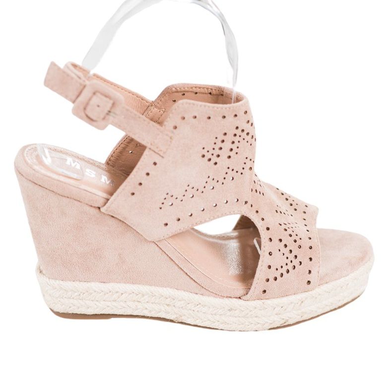 SHELOVET Prolamované klíny hnědý