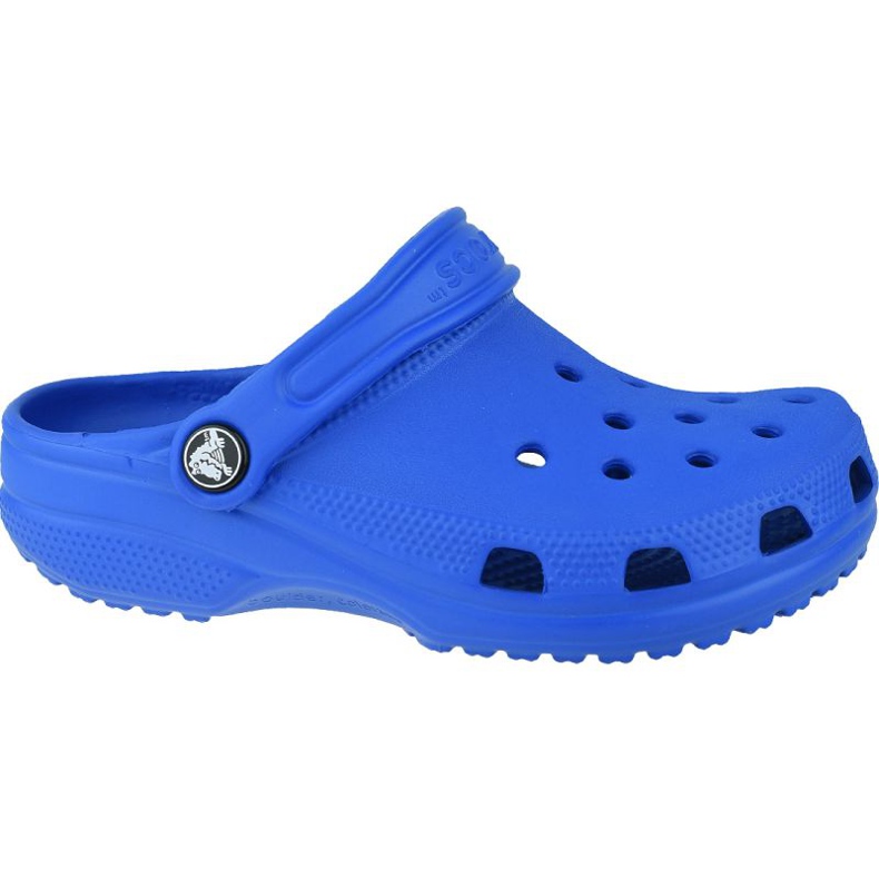 Crocs Crocband Clog K Jr 204536-4JL modrý šedá