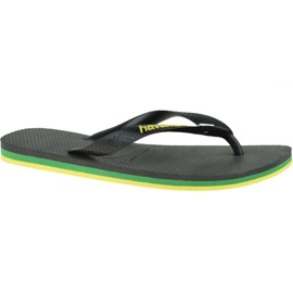 Žabky Havaianas Brasil Layers 4140715-0090 černá Žabky Havaianas Brasil Layers 4140715-0090 černá