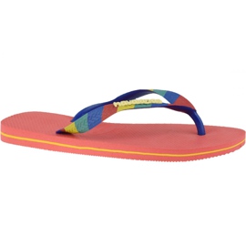Žabky Havaianas Hav Top Verano Wmn 4144660-6024 námořnická modř růžový vícebarevný
