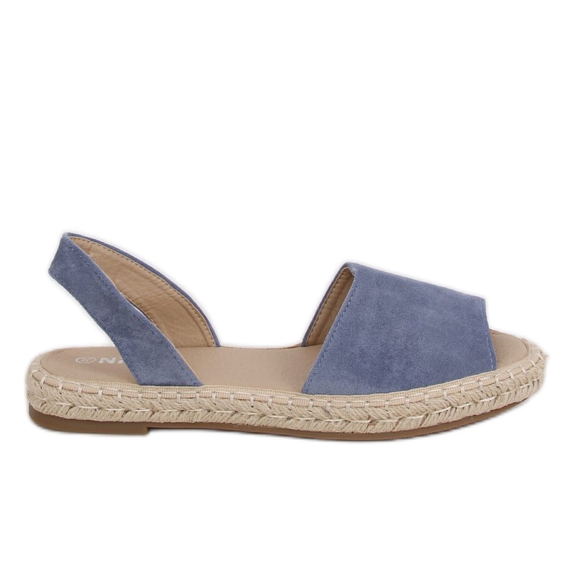 Modré espadrilky 99-26A modrý