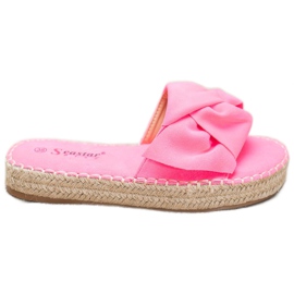 Seastar Semišové espadrilky růžový