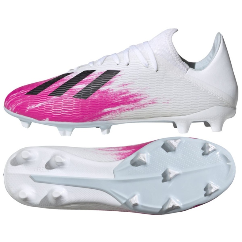 Kopačky Adidas X 19.3 Fg M EG7132 červené bílý