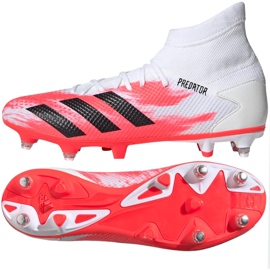Kopačky Adidas Predator 20.3 Sg M EG0911 červený bílý