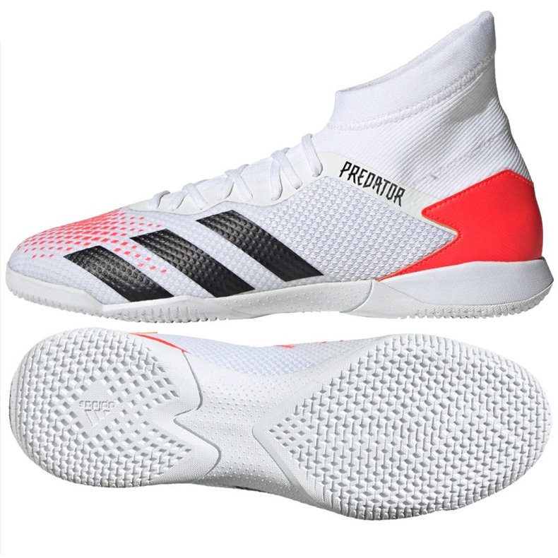 Sálová obuv adidas Predator 20.3 In M EG0916 červené bílý