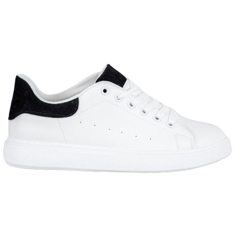 SHELOVET Neformální sportovní obuv bílý černá