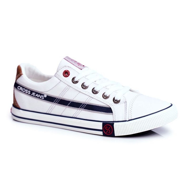Pánské tenisky Cross Jeans bílé FF1R4042C bílý