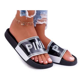 Černé dámské pantofle Vrita černý