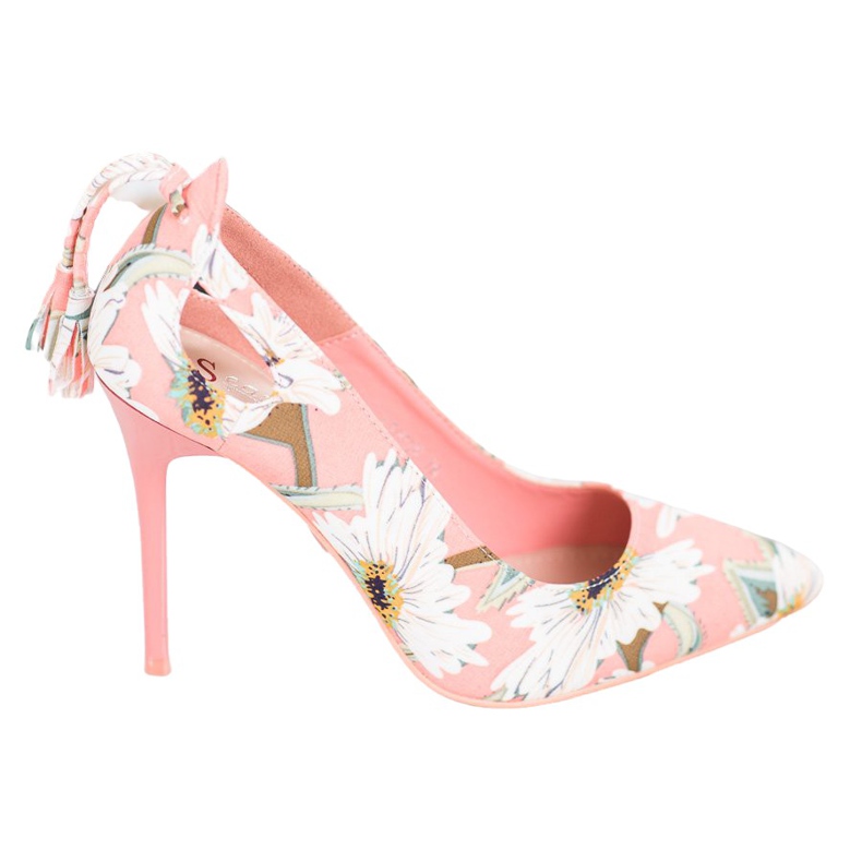 Seastar Stylové špendlíky v květinách růžový vícebarevný