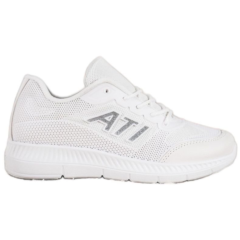 SHELOVET Pohodlné boty se síťovinou bílý šedá