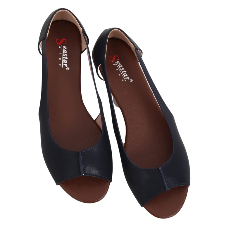 Otevřené boty tmavě modré NH-23P DK.BLUE námořnická modrá