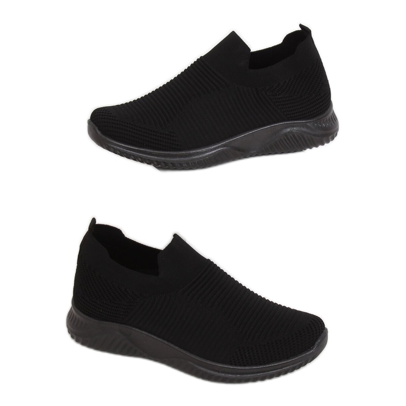 Černá 9924 Černá sportovní obuv