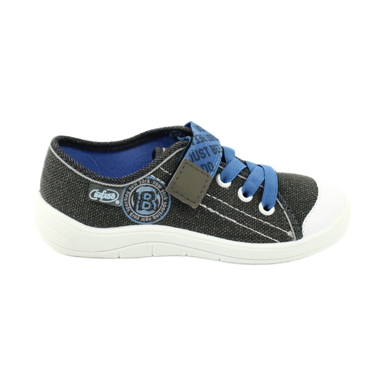 Dětské boty Befado 251X129 modrý šedá