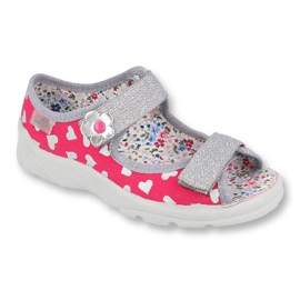 Dětská obuv Befado 969X147 růžový šedá