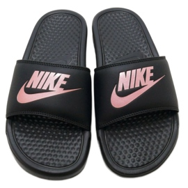 Nike Benassi Just Do It W 343881-007 černý růžový