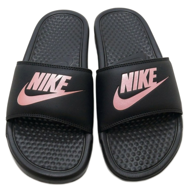 Nike Benassi Just Do It W 343881-007 černá růžový
