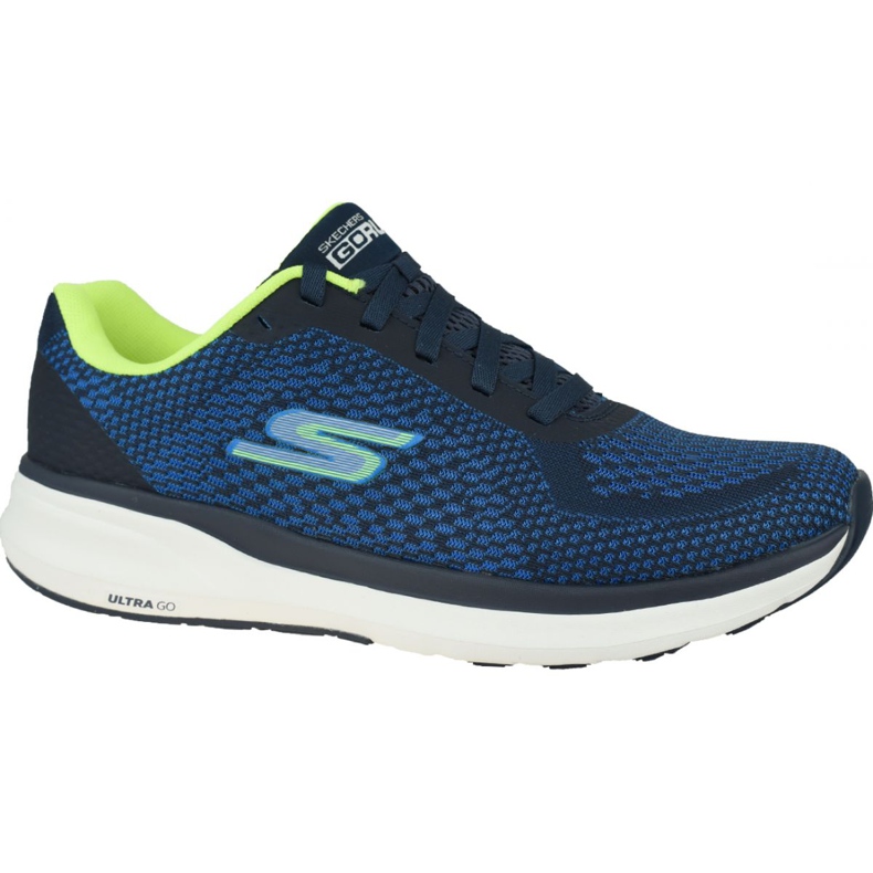 Boty Skechers Pure M 55216-BLLM modrý