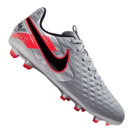 Kopačky Nike Legend 8 Academy Mg Jr AT5732-906 vícebarevný stříbro