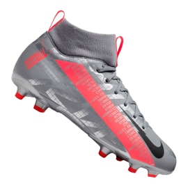Kopačky Nike Superfly 7 Academy Mg Jr AT8120-906 vícebarevný stříbro