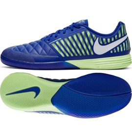 Sálová obuv Nike Lunargato Ii Ic M 580456-474 vícebarevný modrý Sálová obuv Nike Lunargato Ii Ic M 580456-474 vícebarevný modrý