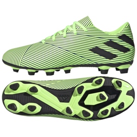 Kopačky Adidas Nemziz 19.4 FxG M FV3996 vícebarevný zelený