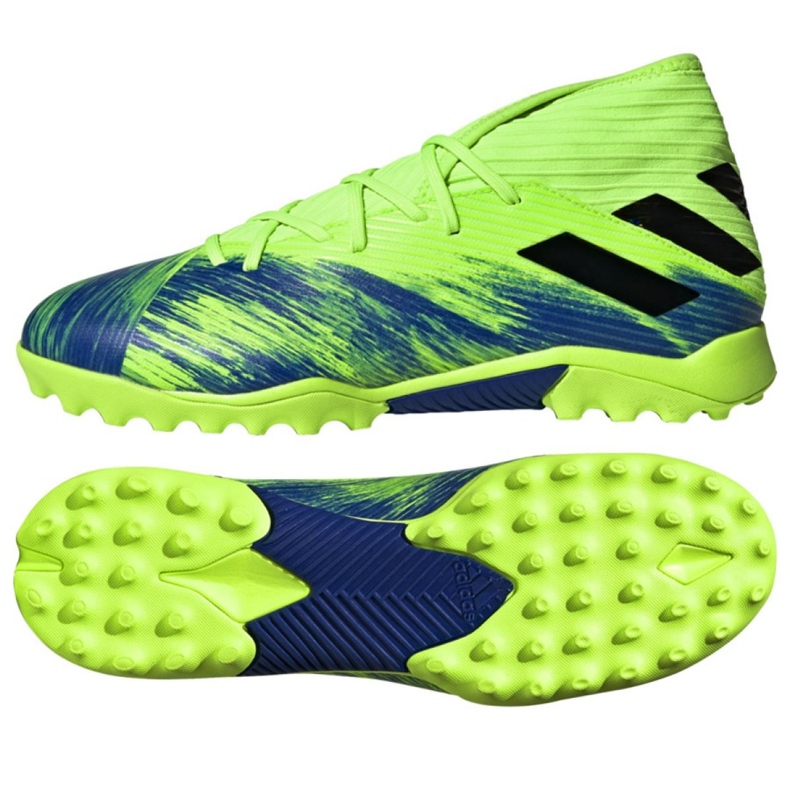 Kopačky Adidas Nemeziz 19.3 Tf M FV3994 vícebarevný zelená