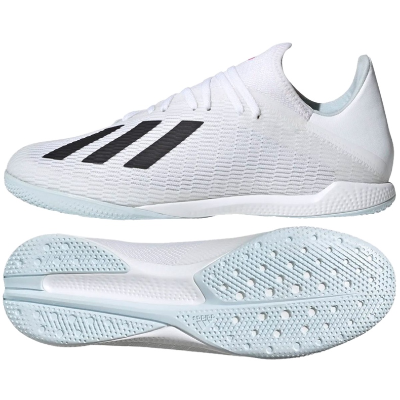 Sálová obuv adidas X 19.3 In M EG7153 vícebarevný bílý Sálová obuv adidas X 19.3 In M EG7153 vícebarevný bílý