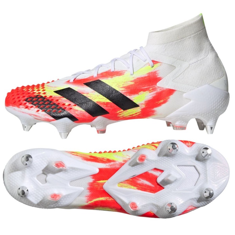 Kopačky Adidas Predator Mutator 20.1 Sg M EG1601 vícebarevný bílý