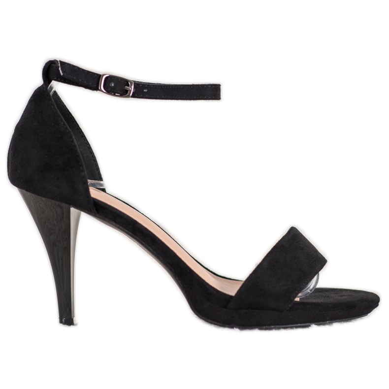 Sexy černé vysoké podpatky od VINCEZA černá