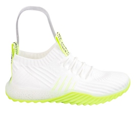 Evento Tenisky S Neonovou Podešví bílý