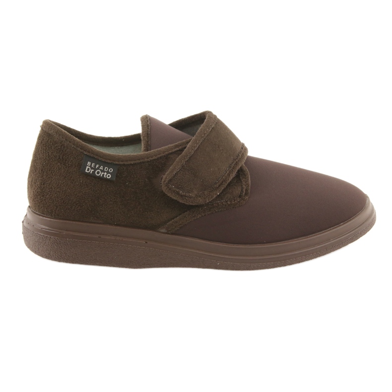 Dr.orto Befado Men's Stippers PU 036M008 Brown hnědý