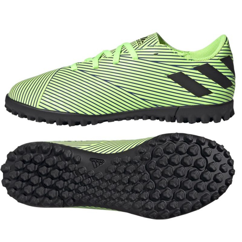 Kopačky Adidas Nemeziz 19.4 Tf Jr FV3314 vícebarevný zelená