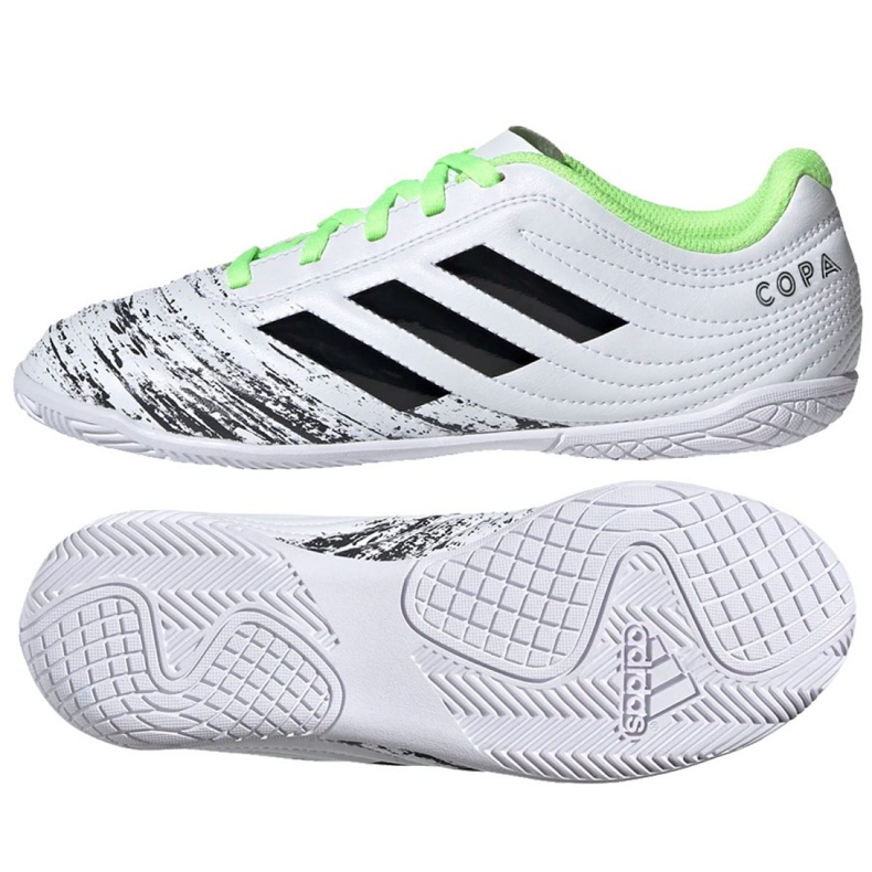 Sálová obuv adidas Copa 20.4 In Jr EF1927 vícebarevný bílý