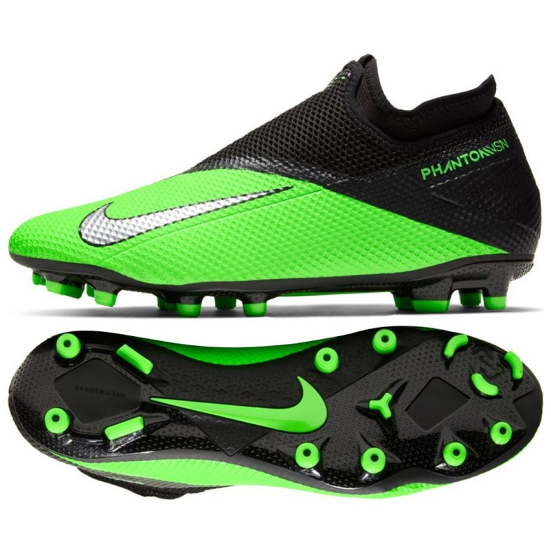 Kopačky Nike Phantom Vsn 2 Academy Df Fg Mg M CD4156-306 vícebarevný zelená