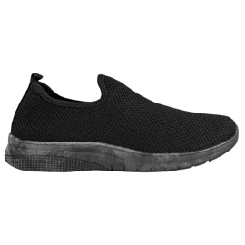 Super Mode Nazouvací sportovní obuv černý
