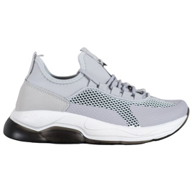 Via Giulia  Šedé sportovní tenisky šedá Via Giulia  Šedé sportovní tenisky šedá