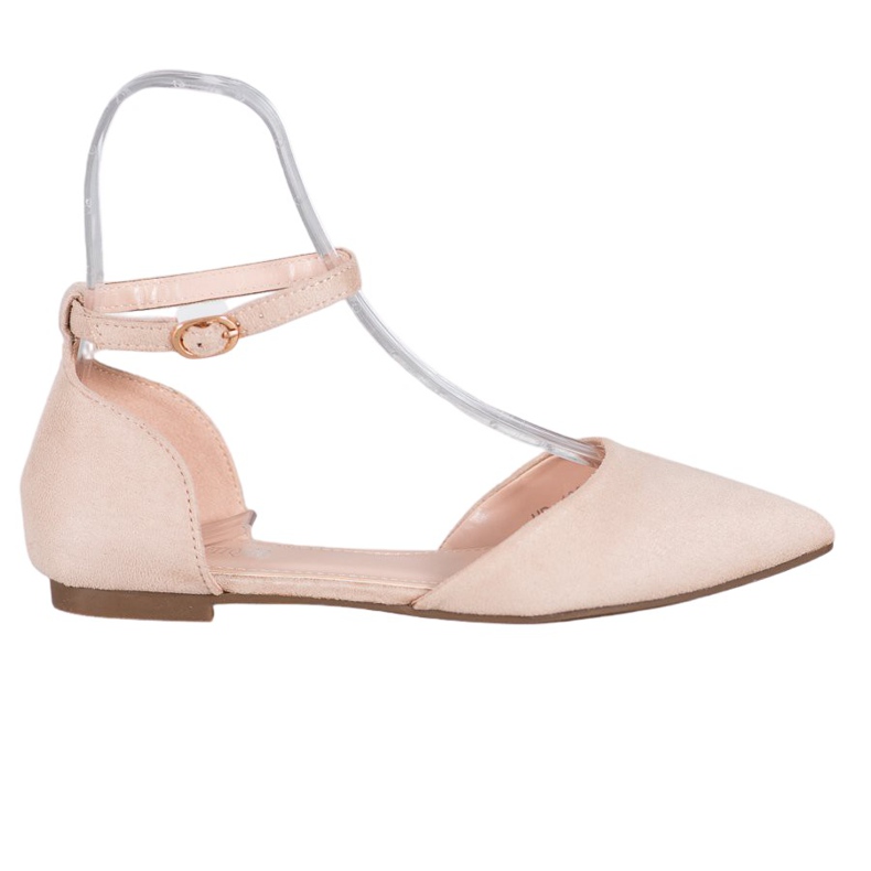 Diamantique Klasické lodičky se sponou hnědý