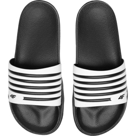 Pantofle 4F W H4L20 KLD001 bílý černý