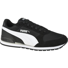 Puma St Runner v2 Mesh Jr 367135-06 bílý černý