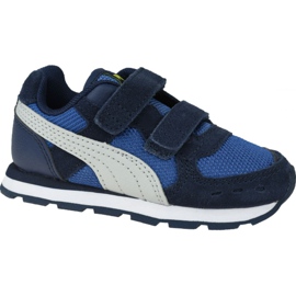 Puma Vista V Infants Jr 369541-09 bílý námořnická modrá modrý Puma Vista V Infants Jr 369541-09 bílý námořnická modrá modrý