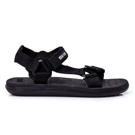 Pánské sportovní sandály Black Big Star FF174499 černý