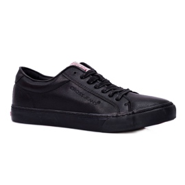 Pánské cross jeans černé tenisky FF1R4034C černý
