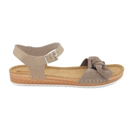 Dámské boty Comfort Inblu 158D118 hnědý vícebarevný